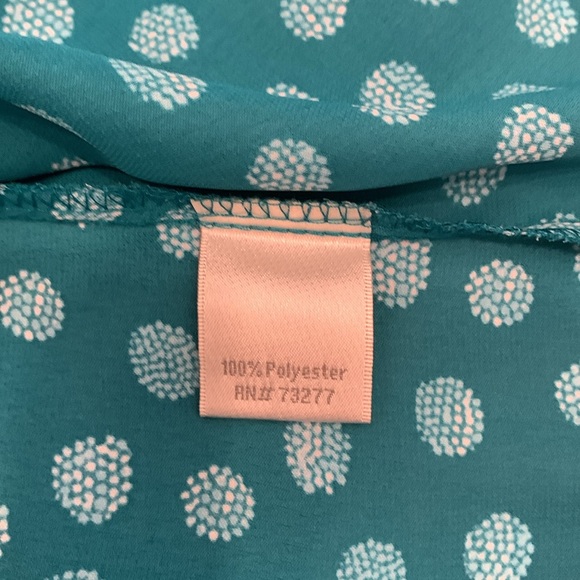 LC Lauren Conrad 100% Polyester Sleeveless Blouse, L - Picture 10 of 12